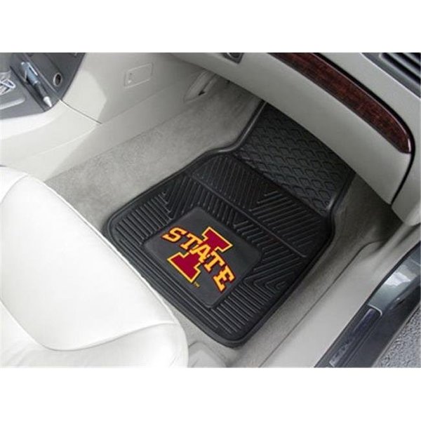 Fanmats Iowa State Cyclones Heavy Duty 2-Piece Vinyl Car Mats 4298902757